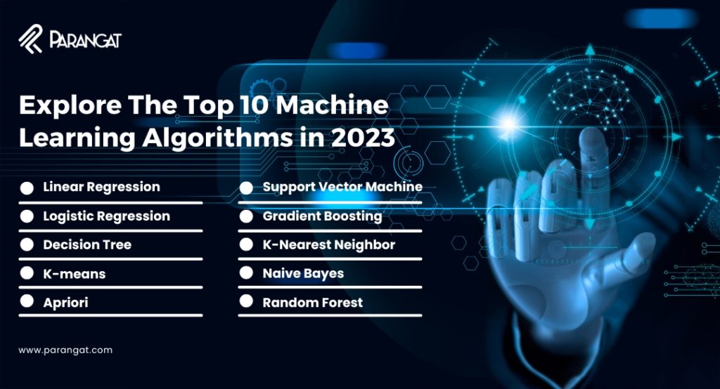 The Top 10 Machine Learning Algorithms in 2023